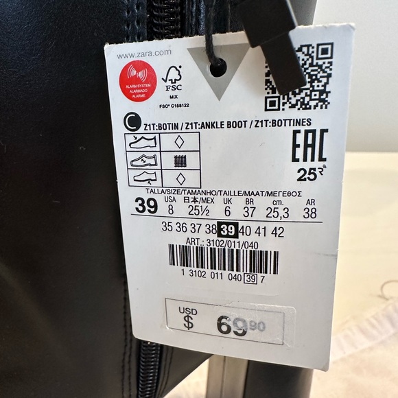 ZARA Platform Ankle Boots - Picture 6 of 15